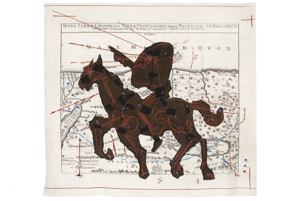 Promised Land 
(Situs Terrae Canaan, sive Terrae Promissionis, hodie Palaestinae, Santissime Bibliorum)