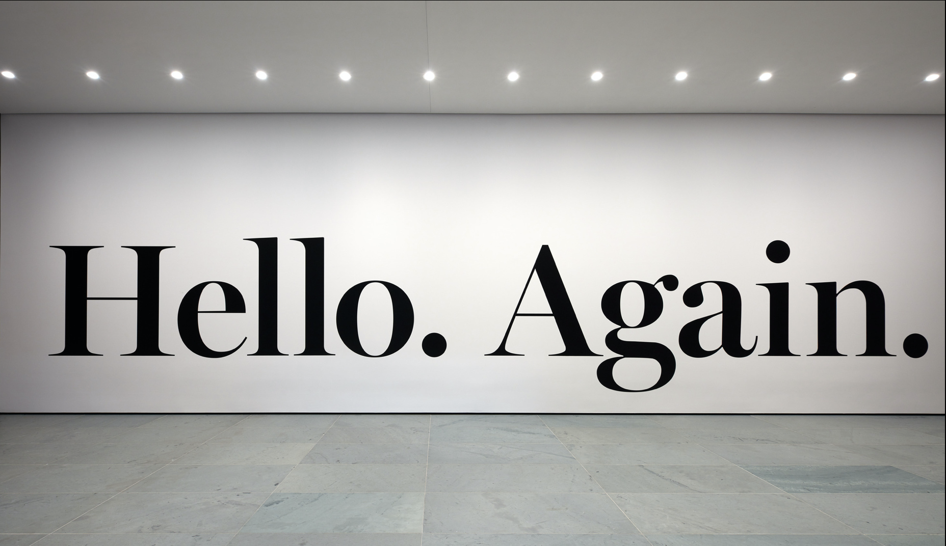 Hello Again
