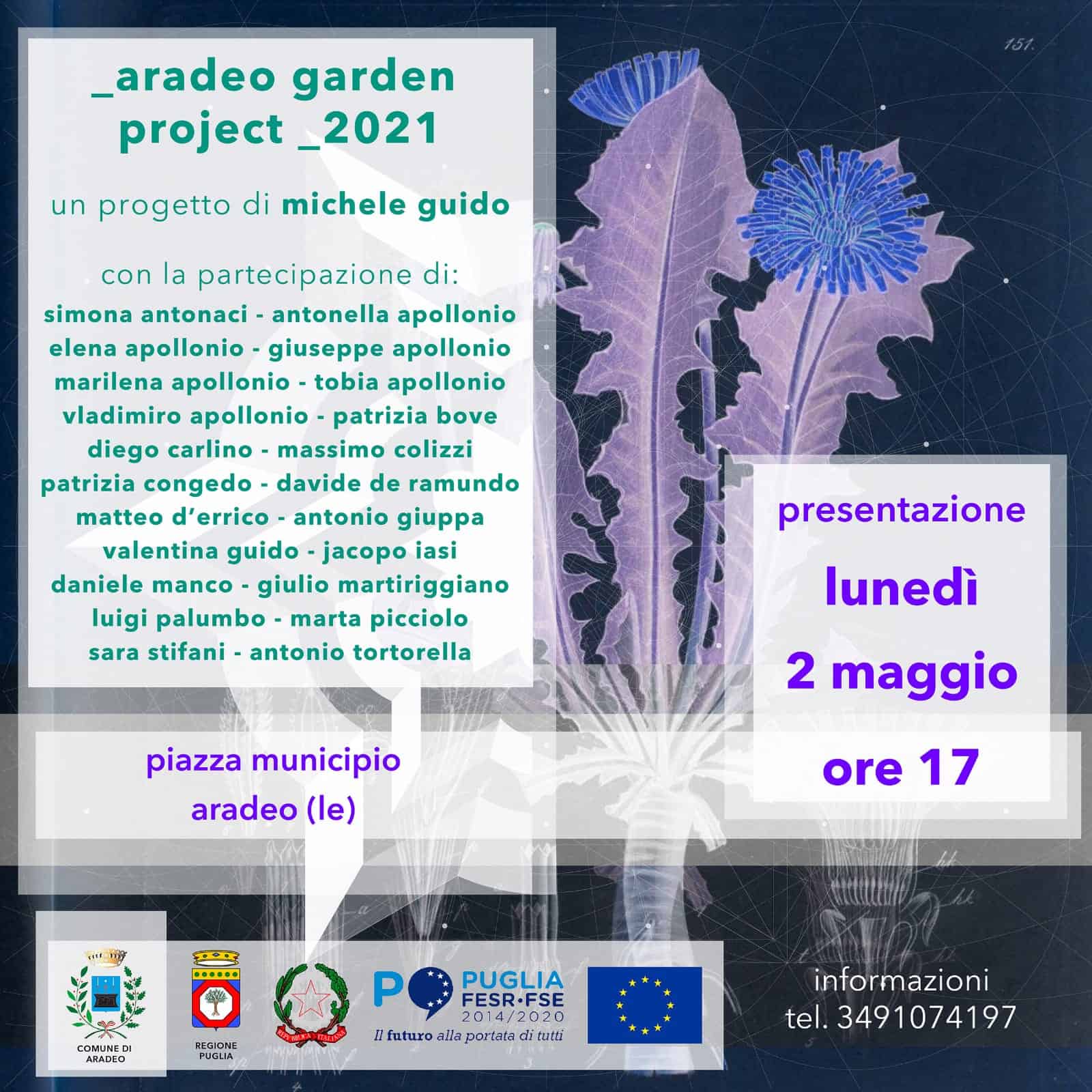 MICHELE GUIDO | Aradeo Garden Project_2021 | GROUP SHOW