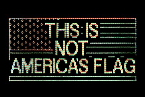 ALFREDO JAAR | This is not America's flag | GROUP SHOW