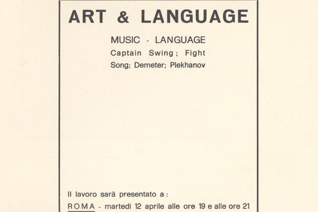 Art & Language