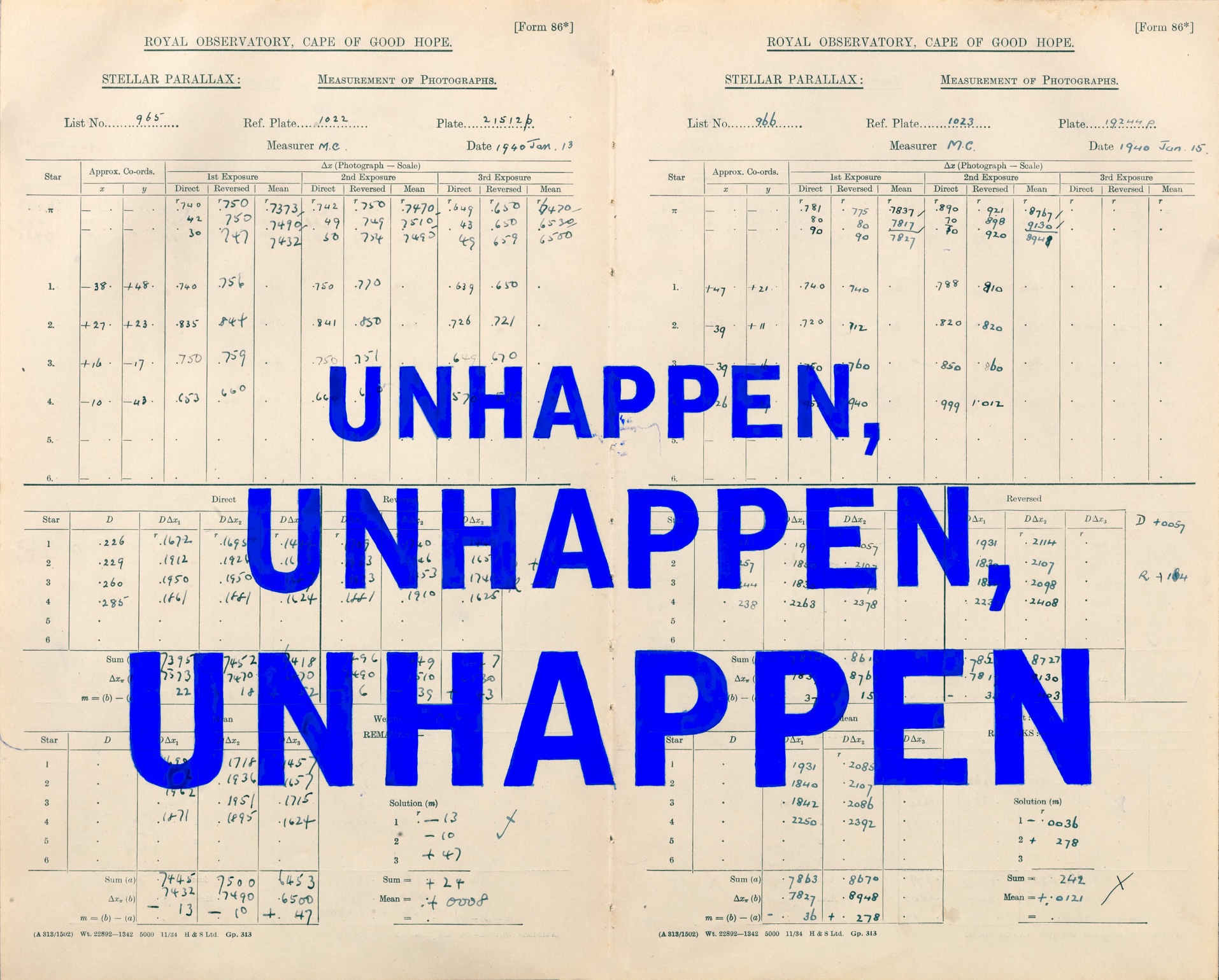 WILLIAM KENTRIDGE | SOLO SHOW | “UNHAPPEN UNHAPPEN UNHAPPEN”