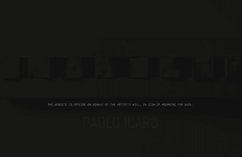 PAOLO ICARO | Opere in lutto