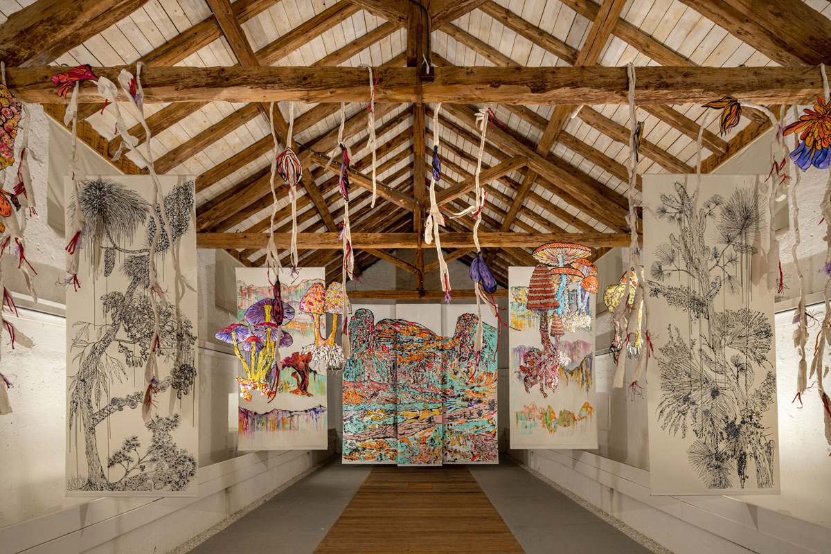 MARZIA MIGLIORA | Lotta per l'esistenza | Solo show | Arte Sella, Borgo Valsugana, Italia